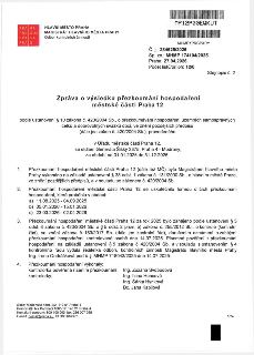 Zpráva o výsledku přezkoumání hospodaření městské části Praha 12 za období 01.01.2025 až 31.12.2025. Dokument vydal Magistrát hlavního města Prahy, Odbor kontr…