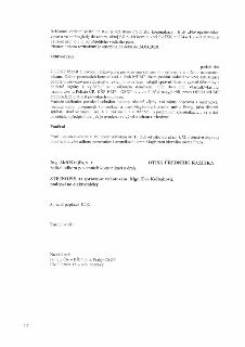 Rozhodnutí úřadu týkající se umístění reklamního zařízení (RZ) u místní komunikace I. třídy „Novopetrovická“, vpravo ve směru jízdy do centra. Souřadnice S-JTS…