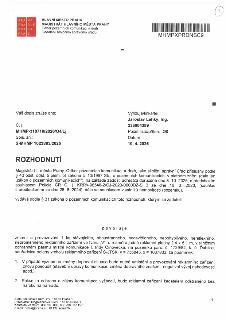 Rozhodnutí Magistrátu hl. města Prahy (odbor pozemních komunikací a drah) č.j. MHMP-310710/2026/O4/Lj, zn. S-MHMP 1023883/2025, ze dne 10. 4. 2026. Úřad povolu…