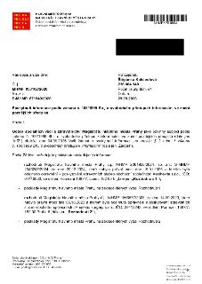 HLAVNÍ MĚSTO PRAHA, MAGISTRÁT HLAVNÍHO MĚSTA PRAHY, Odbor sociálních věcí a zdravotnictví, Oddělení zdravotních služeb. Váš dopis zn./ze dne: . Č. j.: MHMP 950…
