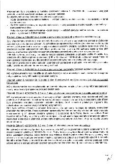 Stránka 5/12 zprávy o přezkoumání hospodaření. Obsahuje kontrolu zadávání veřejných zakázek (traktor, pojistná smlouva, rekonstrukce Proutěná), kontrolu pohled…
