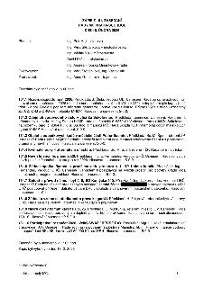 Zápis ze 161. zasedání Rady MČ Praha-Suchdol konaného dne 18. února 2026. Přítomni: Ing. Petr Hejl (starosta), Ing. Věra Štěpánková (místostarostka), Ing. Václ…