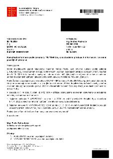 HLAVNÍ MĚSTO PRAHA, MAGISTRÁT HLAVNÍHO MĚSTA PRAHY, Odbor majetkových agend, Oddělení využití a správy objektů. Váš dopis zn./ze dne: 05.10.2026. Č. j.: MHMP 9…