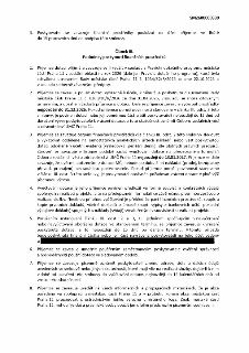 Dokument obsahuje Článek III. Podmínky poskytnutí finančních prostředků (číslo jednací SM2600000339). Hlavní body: 1. Příjemce využije dotaci v souladu s Pravi…