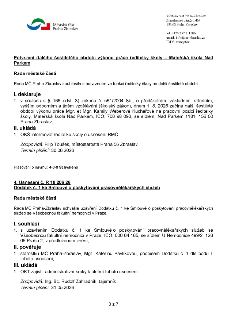 Dokument Městské části Praha-Zbraslav obsahující dvě usnesení Rady MČ: 1. Potvrzení dalšího šestiletého období výkonu práce ředitelky školy Mgr. et Mgr. Kamily…