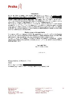 Odůvodnění: Dne 14. 09. 2026 byla podána žádost subjektu CRE WOOD Vackov Land 1 s.r.o., sídlem U Uranie 954/18, Holešovice, 170 00 Praha 7, IČ: 212 60 087, v z…