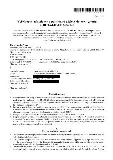 Veřejnoprávní smlouva o poskytnutí účelové dotace – grantu č. DOT/61/06/011342/2020 uzavřená mezi Hlavním městem Praha a Asociací debatních klubů, z.s. Předmět…