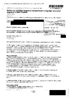 Petice za zajištění dopravní bezpečnosti a regulaci tranzitní dopravy v ulici Trojská. ID petice: 4704. Adresát: Magistrát hlavního města Prahy, Mariánské nám.…