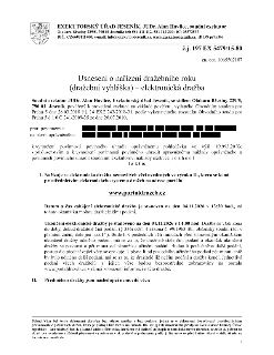 EXEKUTORSKÝ ÚŘAD JESENÍK, JUDr. Alan Havlice, soudní exekutor. Otakara Březiny 229/5, 790 01 Jeseník; tel: 584 411 112, 581 112 200; IČ: 03372537; DIČ: CZ66081…