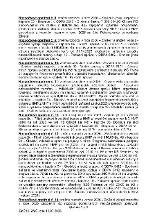 Rozpočtová opatření pro rok 2026 (ZMČ 19, 15.06.2026):
- č. 8: Zvýšení výdajů v kap. 03 (Doprava) o 7 808,10 tis. Kč na rekonstrukci komunikace Zlivská.
- č. 9…