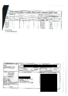 Geometrický plán pro vymezení rozsahu věcného břemene k části pozemku. Dokument obsahuje tabulku 'Výkaz dosavadního a nového stavu údajů katastru nemovitostí'…
