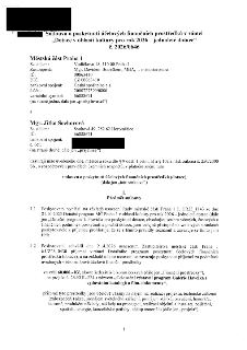 Smlouva o poskytnutí účelových finančních prostředků v rámci „Dotace v oblasti kultury pro rok 2026 – jednoleté dotace“, č. 2026/0646. Poskytovatel: Městská čá…