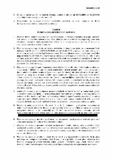 Výňatek ze smlouvy o poskytnutí dotace (číslo SM2600000309). Bod 2: Dotaci lze použít na náklady v období 01.01.2026 – 31.12.2026. Bod 3: Poskytovatel poukáže…