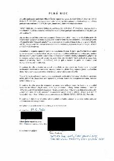 PLNÁ MOC

My, níže podepsaná společnost Albert Česká republika, s.r.o., Radlická 520/117, Jinonice, 158 00 Praha 5, IČ: 44012373, která je zapsána v obchodním…