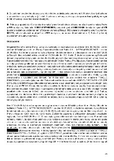 Úřední dokument (strana 2/5) obsahující rozhodnutí o přestupku a odůvodnění. II. Uložení pokuty ve výši 8 000 Kč. III. Platební údaje: účet 140011-5157998/6000…