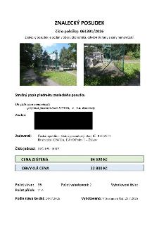 Znalecký posudek číslo položky: 061391/2026 v oboru Ekonomika, odvětví Odhady a ceny nemovitostí. Předmět posudku: Obvyklá cena nemovitosti - pozemek parcelní…