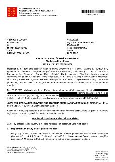 Naskenovaná stránka textového dokumentu: KOORDINOVANÉ ZÁVAZNÉ STANOVISKO - Magistrát hl. m. Prahy dle § 176 stavebního zákona. Č. j.: MHMP 932283/2026, Sp. zn.…