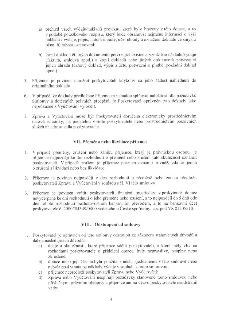 Strana 4 smlouvy obsahující body a) a b) týkající se vyúčtování dotace, dále body 5, 6 a 7 (povinnost umožnit nahlédnutí do dokladů, postup při nesplnění nálež…