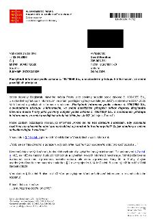 Úřední dokument Magistrátu hlavního města Prahy, odboru dopravy, ze dne 24.04.2026 (č.j. MHMP 364431/2026). Předmětem je odpověď na žádost o informace podle zá…