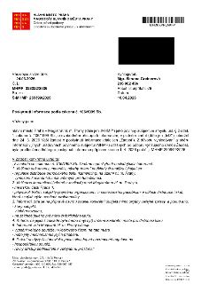 Úřední dokument Magistrátu hlavního města Prahy ze dne 16. 4. 2026, č. j. MHMP 328222/2026, týkající se poskytnutí informace podle zákona č. 106/1999 Sb. Dokum…