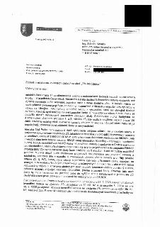 Úřední dopis Městské části Praha 14 ze dne 11. února 2026 adresovaný radnímu Ing. Zdeňku Kováříkovi. Předmětem je 'Žádost o účelovou investiční dotaci na akci…