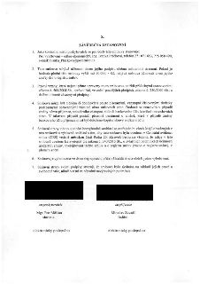 Závěrečná ustanovení smlouvy (článek X.): 1. Kontaktní místo poskytovatele: odbor ekonomický, Ing. Ivanka Ptáčková, tel. 271 071 653, 775 058 490, e-mail: Ivan…