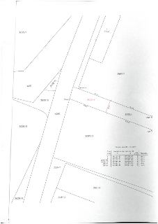 Geometrický plán / katastrální mapa zobrazující parcely č. 3592/4, 3592/1, 3592/2, 4085, 3628/9, 3628/10, 3599/1, 3598, 3591/1, 3591/3, 3591/4 a okolní. Vyznač…