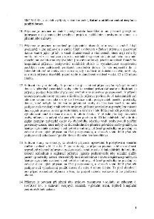 Strana 4 smlouvy obsahující body 10 až 14: 10. Povinnost příjemce poskytnout informace o projektu. 11. Povinnost informovat o změnách údajů do 15 dnů. 12. Post…