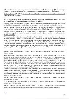 Strana 4/16 zprávy o přezkoumání hospodaření MČ (městské části). Obsahuje kontrolní zjištění k následujícím oblastem: 1) Sdružené prostředky: nebyly vykázány a…