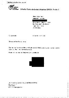 Žádost o změnu zřizovací listiny, Střední škola obchodní, Belgická 250/29, Praha 2. Adresát: Hlavní město Praha, Magistrát hl. m. Prahy, Odbor školství, mládež…