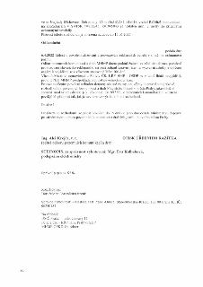 Rozhodnutí odboru pozemních komunikací a drah Magistrátu hlavního města Prahy. Text obsahuje: určení umístění reklamního panelu ve směru Běchovice - Štěrboholy…