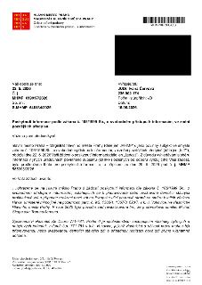Úřední dopis Magistrátu hlavního města Prahy ze dne 16. 06. 2026 (č. j. MHMP 619917/2026) týkající se žádosti o informace podle zákona č. 106/1999 Sb. Předměte…