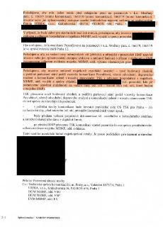 Dokument obsahuje podmínky pro investora stavby: 1. Požadavek na uzavření krátkodobé nájemní smlouvy se správcovskou firmou URBIA, s.r.o. (Králodvorská 1081/16…