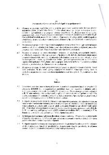 Část smlouvy obsahující články IV. a V. Článek IV. 'Povinnosti příjemce při zajišťování publicity poskytovatele' stanovuje pravidla pro prezentaci městské část…