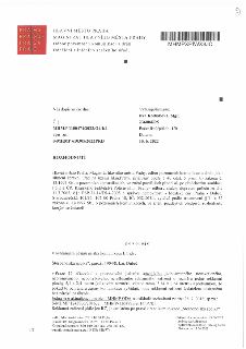 Rozhodnutí Magistrátu hlavního města Prahy, odboru pozemních komunikací a drah, č.j. MHMP-1100474/2022/O4/Kl ze dne 15. 6. 2022. Předmětem je povolení zřizován…