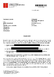 HLAVNÍ MĚSTO PRAHA, MAGISTRÁT HLAVNÍHO MĚSTA PRAHA, Odbor stavebního řádu, Oddělení právní. Dle rozdělovníku. Č. j.: MHMP 963625/2026, Sp. zn.: S-MHMP 1323291/…