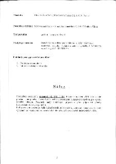 Vlastník: Hlavní město Praha, Mariánské náměstí 2/2, 110 01 Praha 1. Posudek si vyžádal: Městská část Praha - Vinoř, Bohdanečská 97, 190 17 Praha - Vinoř. Účel…