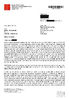 Úřední sdělení Magistrátu hlavního města Prahy (OCP MHMP) ze dne 03.08.2026, č. j. MHMP 769162/2026, sp. zn. S-MHMP 749012/2026. Předmětem je vyjádření k žádos…