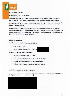 Dokument Pražských služeb k projektu FÉNIX, strana 5/8. Obsah: 2. Odůvodnění investice. 2.1 Legislativní a provozní nezbytnost: Současná technologie v ZEVO Mal…