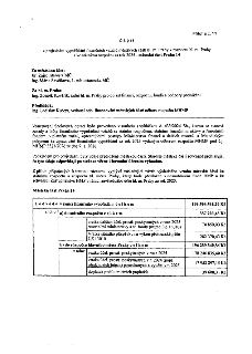 Zápis z projednání vypořádání finančních vztahů městské části Praha 14 k rozpočtu hl. m. Prahy a ke státnímu rozpočtu za rok 2025. Za městskou část: Jiří Zajac…