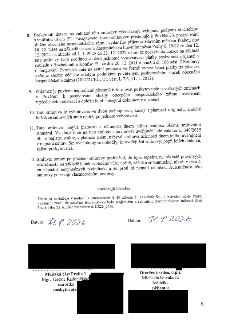 Smluvní ujednání o poskytnutí dotace jako veřejné podpory (čl. 8-12). Obsahuje informace o pověření k poskytování služby obecného hospodářského zájmu (SOHZ) pr…