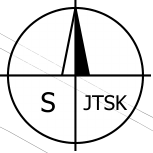 Severka (orientační růžice) určující orientaci mapového podkladu ke světovým stranám.