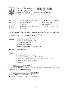 Zápis z 16. schůze Kontrolního výboru Zastupitelstva MČ Praha 21 ze dne 29.07.2026. Dokument obsahuje: Číslo jednací: UMCP21/18310/2026/KV/Pech, vyřizuje: Kate…