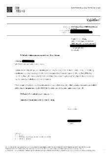 Vyjádření IPR Praha (Institut plánování a rozvoje hlavního města Prahy) k nabídce odkupu pozemků parc. č. 1279/1 a 1279/54 v k. ú. Dolní Chabry. Celková výměra…