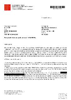 HLAVNÍ MĚSTO PRAHA, MAGISTRÁT HLAVNÍHO MĚSTA PRAHY, Odbor právní podpory, Oddělení svobodného přístupu k informacím. Dle rozdělovníku. Váš dopis zn./ze dne: 9.…