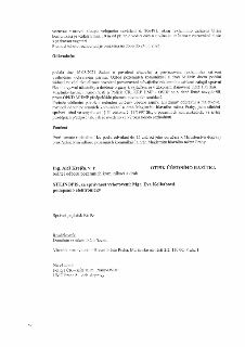 Naskenovaná stránka rozhodnutí úřadu:
vozovce v úrovni sloupu veřejného osvětlení č. 806491, okraj reklamního zařízení bližší komunikaci je vzdálen min. 10 m o…