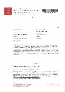 HLAVNÍ MĚSTO PRAHA, MAGISTRÁT HLAVNÍHO MĚSTA PRAHY, Odbor pozemních komunikací a drah, Oddělení silničního správního úřadu. Č. j.: MHMP-556287/2023/O4/KI, Spis…