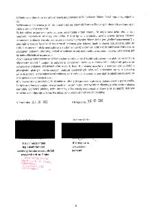 Závěrečná ustanovení smlouvy a podpisy. 4) Smlouva a skutečnosti v této smlouvě neupravené se řídí právním řádem České republiky, zejména OZ. 5) Nestanoví-li s…