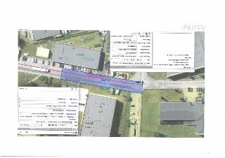 Ortofotomapa se zakreslenou linií a polygonem uliční sítě (Podnikatelská II, ID 6 005 - 83 602 130). Obsahuje tabulky informací o uliční síti, parcely (např. 1…