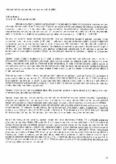 Text dokumentu (strana 2/3) týkající se rozhodnutí o umístění a provozování reklamního zařízení:
- Platnost rozhodnutí je omezena do 9. 4. 2031.
- Odůvodnění:…